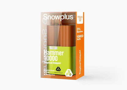 雪加大板砖Snowplus Hammer 10000口 正品海外版 一次性16ml大容量-多口味可选 - 热情代基里