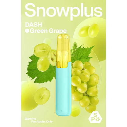 正品Snowplus Dash雪加鸭嘴兽4000口经典一次性电子烟海外版 - 青提