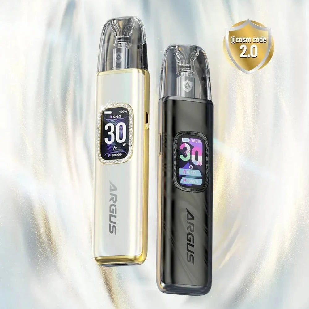 VOOPOO ARGUS G3 两种外观配色的设备展示