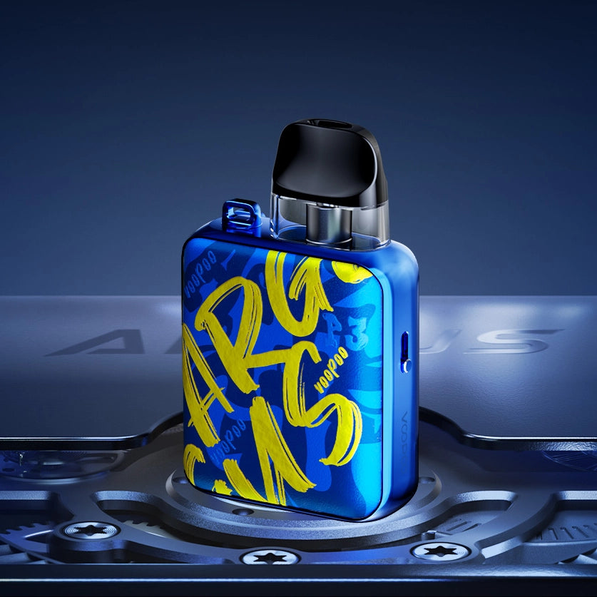 VOOPOO ARGUS P3 蓝色设备正面外观展示