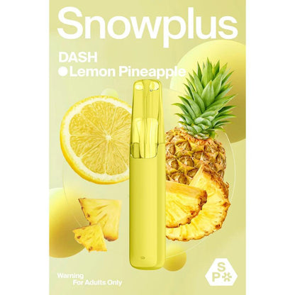 正品Snowplus Dash雪加鸭嘴兽4000口经典一次性电子烟海外版 - 柠檬菠萝