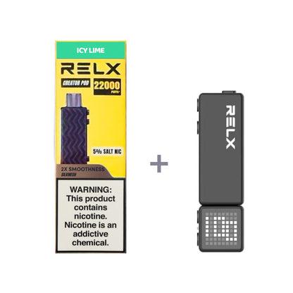 正品悦刻积木乐高RELX Creator 22000口烟弹/套装-多口味可选 (一代/二/三代杆弹通用） - 套装2(配正品二代杆) / 青柠