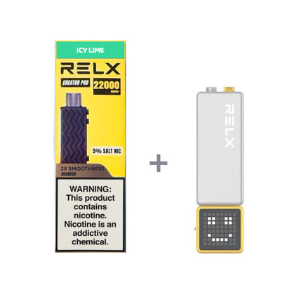 正品悦刻积木乐高RELX Creator 22000口烟弹/套装-多口味可选 (一代/二/三代杆弹通用） - 套装1(配正品一代杆) / 青柠