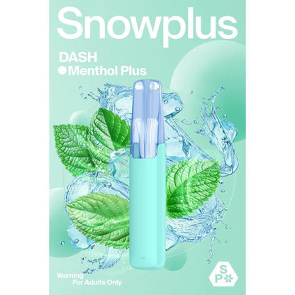 正品Snowplus Dash雪加鸭嘴兽4000口经典一次性电子烟海外版 - 薄荷