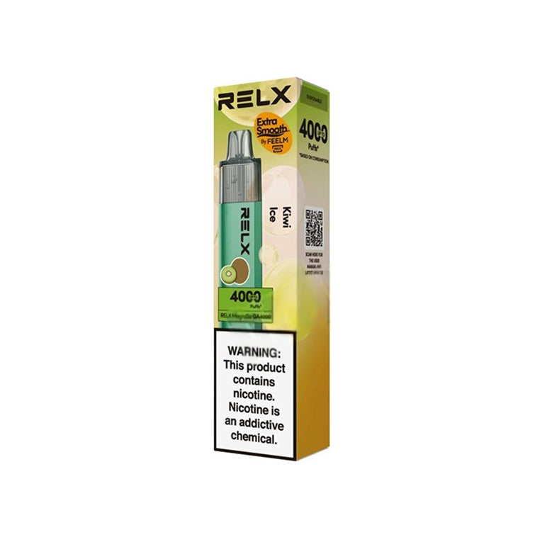 正品悦刻4000口 RELX MagicGo GA4000经典一次性电子烟 - 奇异果
