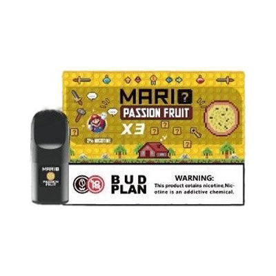 正品马里奥六代Mario 6TH通配烟弹三颗装-RELX六代通配平替-适配悦刻4/5/6/7代烟杆 马里奥六代Mario 6TH通配烟弹严格的标准，其产品质量高，独有防漏油技术设计，口味选择多，且每一种口味都独具特色，口感丝滑、丰满，令人回味无穷。烟雾细腻且持久，甜凉适中，能完美复刻悦刻RELX各种经典口味，是市面上一致认定的口粮油。 - 百香果