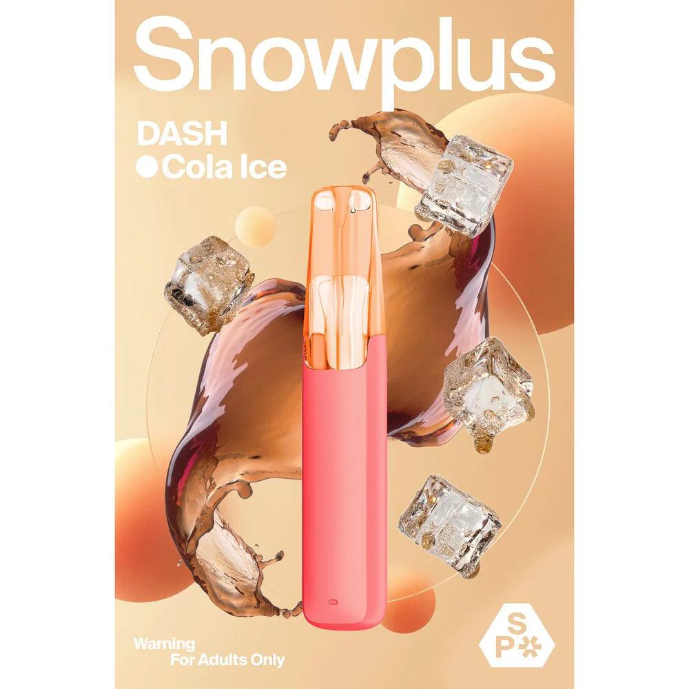 正品Snowplus Dash雪加鸭嘴兽4000口经典一次性电子烟海外版 - 可乐