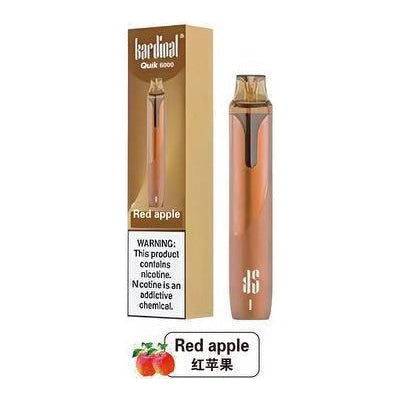KS Quik 6000口小彩条- 小彩条电子烟-小黑条全新升级版 KS - 红苹果