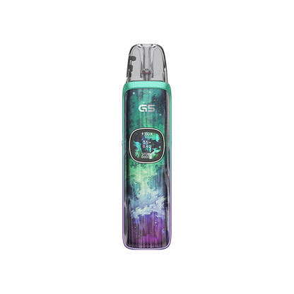 UWELL CALIBURN G5 Mystic Forest 设备正面外观，白底展示