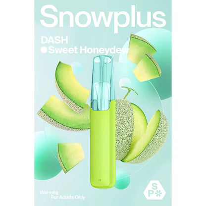 正品Snowplus Dash雪加鸭嘴兽4000口经典一次性电子烟海外版 - 绿宝蜜瓜