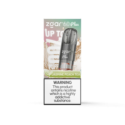 【多种全新口味】正品新款冰熊超大容量3.5ML Zgar Pod 6.0 PLUS(悦刻4/5/6/7代杆通用) 口味任选，三颗起售 【新】茉莉桃子茶
