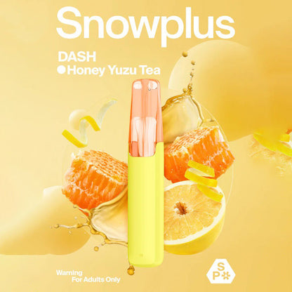 正品Snowplus Dash雪加鸭嘴兽4000口经典一次性电子烟海外版 【新】蜂蜜柚子茶