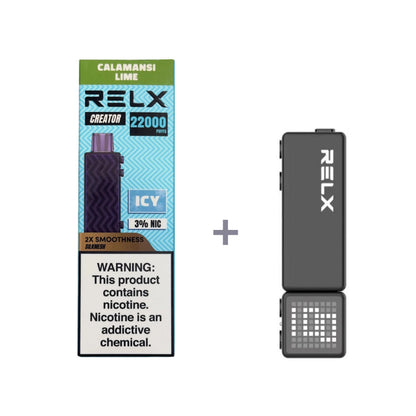 正品悦刻积木乐高RELX Creator 22000口烟弹/套装-多口味可选 (一代/二/三代杆弹通用） - 酸梅青柠