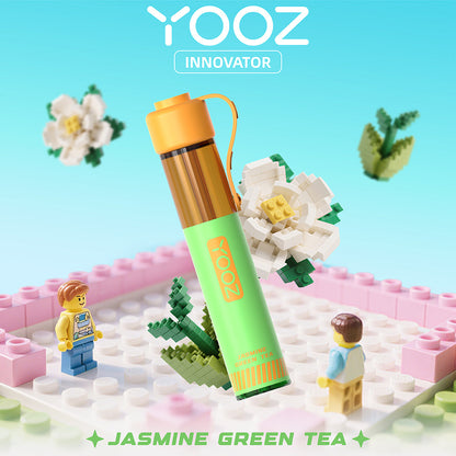 正品柚子积木YOOZ INNOVATOR电子烟食品级硅胶嘴帽冰爽型小烟-多口味可选 - 茉莉绿茶