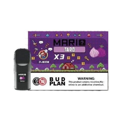 正品马里奥六代Mario 6TH通配烟弹三颗装-RELX六代通配平替-适配悦刻4/5/6/7代烟杆 马里奥六代Mario 6TH通配烟弹严格的标准，其产品质量高，独有防漏油技术设计，口味选择多，且每一种口味都独具特色，口感丝滑、丰满，令人回味无穷。烟雾细腻且持久，甜凉适中，能完美复刻悦刻RELX各种经典口味，是市面上一致认定的口粮油。 - 香芋
