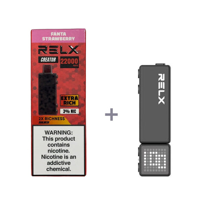 正品悦刻积木乐高RELX Creator 22000口烟弹/套装-多口味可选 (一代/二/三代杆弹通用） - 芬达草莓