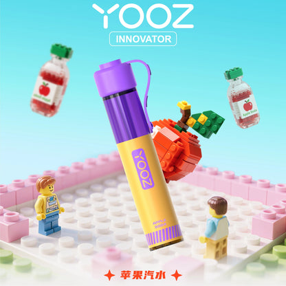 正品柚子积木YOOZ INNOVATOR电子烟食品级硅胶嘴帽冰爽型小烟-多口味可选 - 苹果汽水