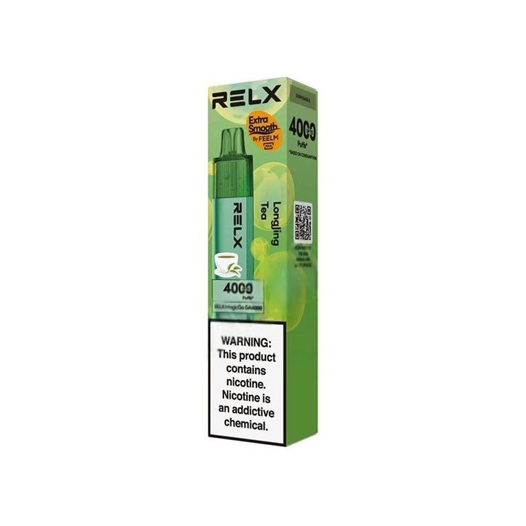 正品悦刻4000口 RELX MagicGo GA4000经典一次性电子烟 - 龙井茶