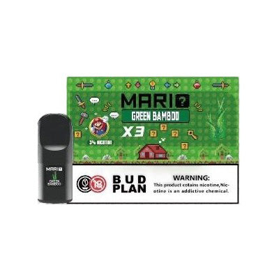 正品马里奥六代Mario 6TH通配烟弹三颗装-RELX六代通配平替-适配悦刻4/5/6/7代烟杆 马里奥六代Mario 6TH通配烟弹严格的标准，其产品质量高，独有防漏油技术设计，口味选择多，且每一种口味都独具特色，口感丝滑、丰满，令人回味无穷。烟雾细腻且持久，甜凉适中，能完美复刻悦刻RELX各种经典口味，是市面上一致认定的口粮油。 - 青竹冰