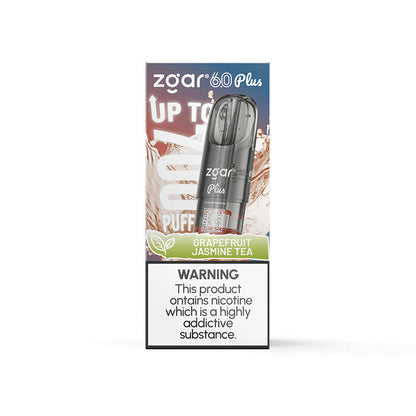 【多种全新口味】正品新款冰熊超大容量3.5ML Zgar Pod 6.0 PLUS(悦刻4/5/6/7代杆通用) 口味任选，三颗起售 - 【新】柚子茉莉茶