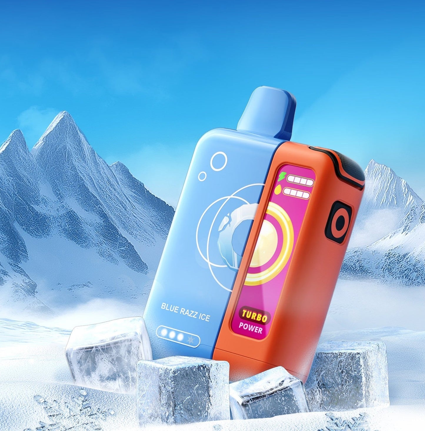 正品韩版ELFBAR JoinOne Icy Kit冰爽积木套装动画TFT液晶屏三挡可调冰度/功率经典时尚电子烟-多口味可选
