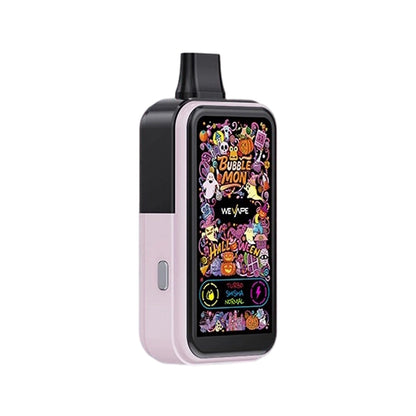 正品韩版巴布梦三代BUBBLE MON GRAFFITI-C 泡泡兽满天星炫彩涂鸦壁纸LED灯效30000口可拆卸式电子烟套装/烟弹-多口味 - 粉色 / 草莓酸奶